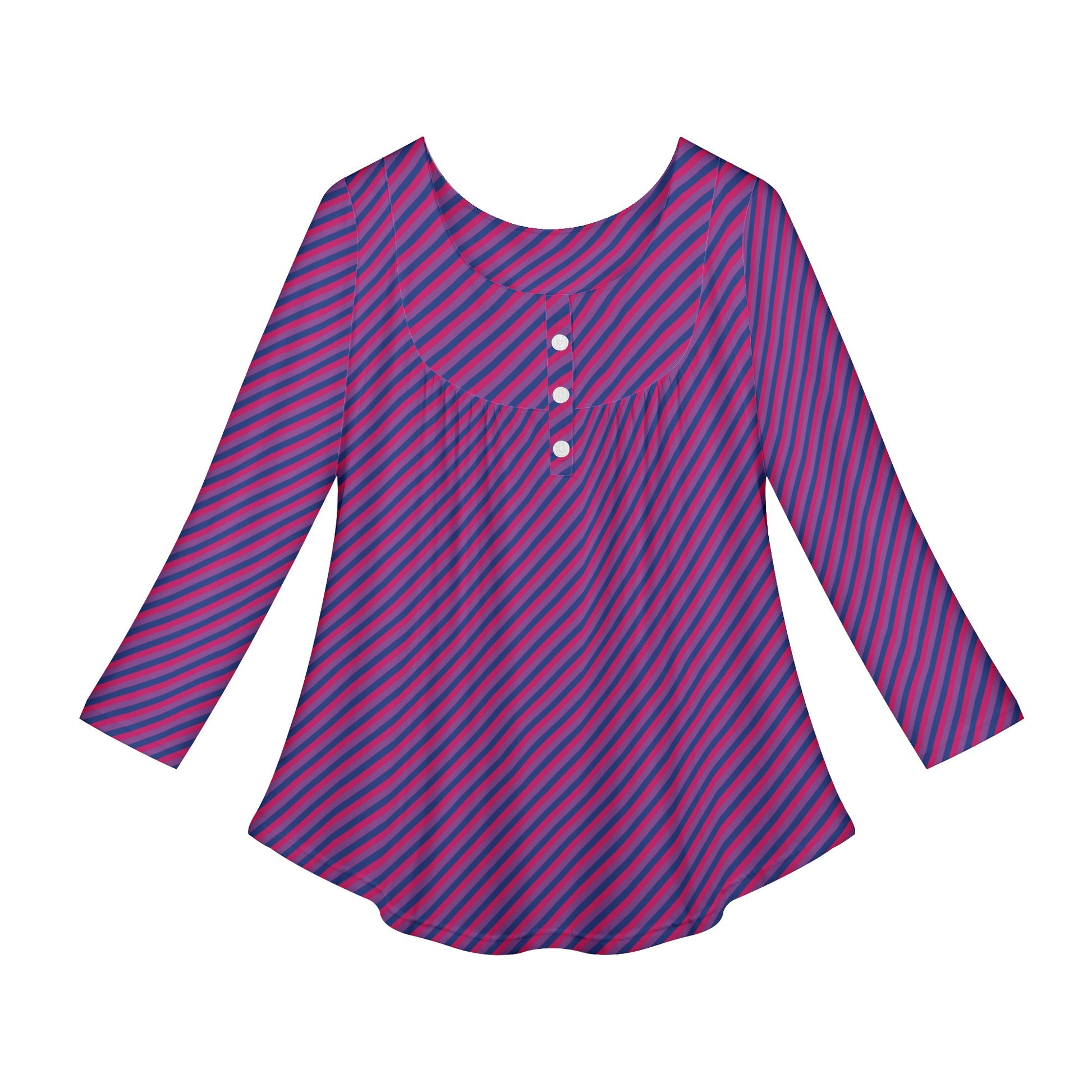 Bisexual Pride Women Long Sleeve Shirt