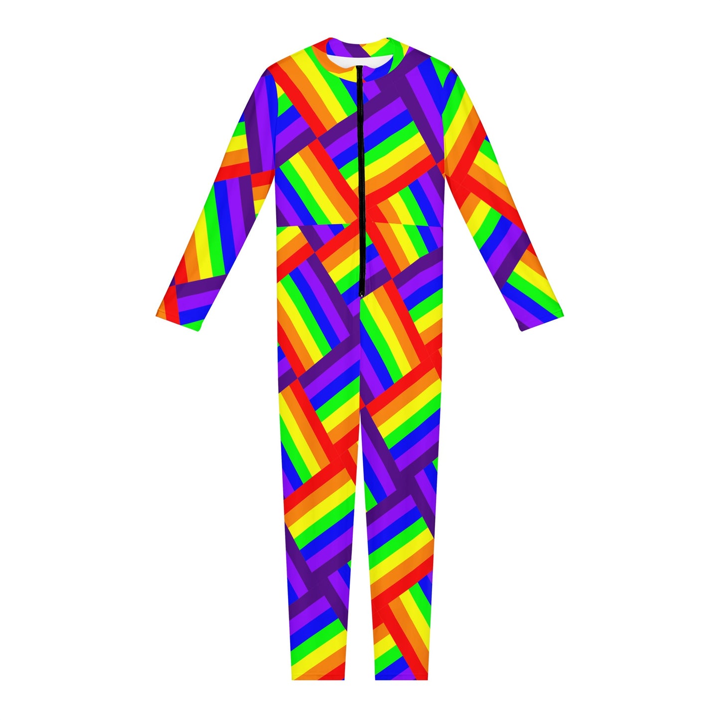 Rainbow Weave Women Jumpsuit