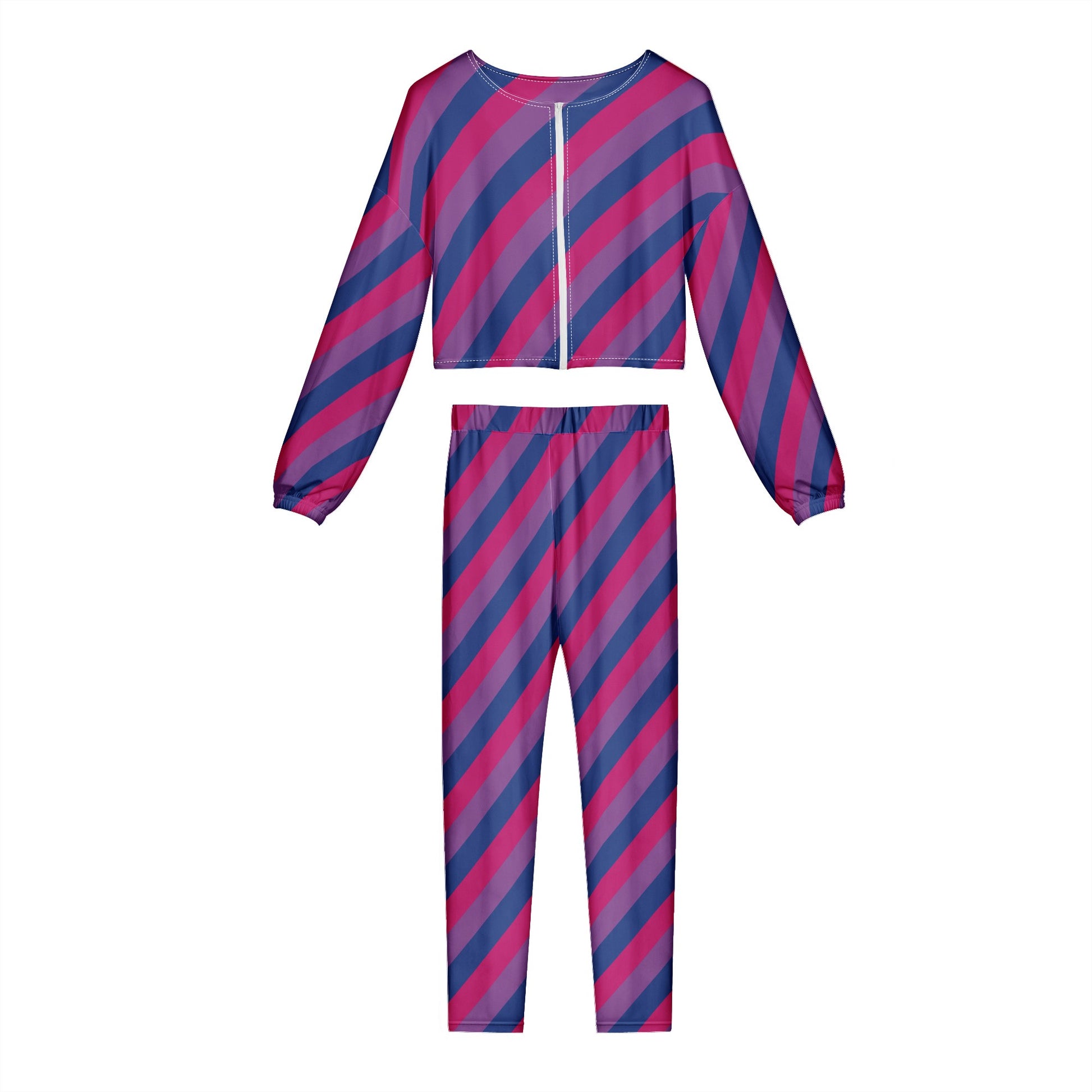Bisexual Pride Sexy 2 Pieces Set Outfit for Women