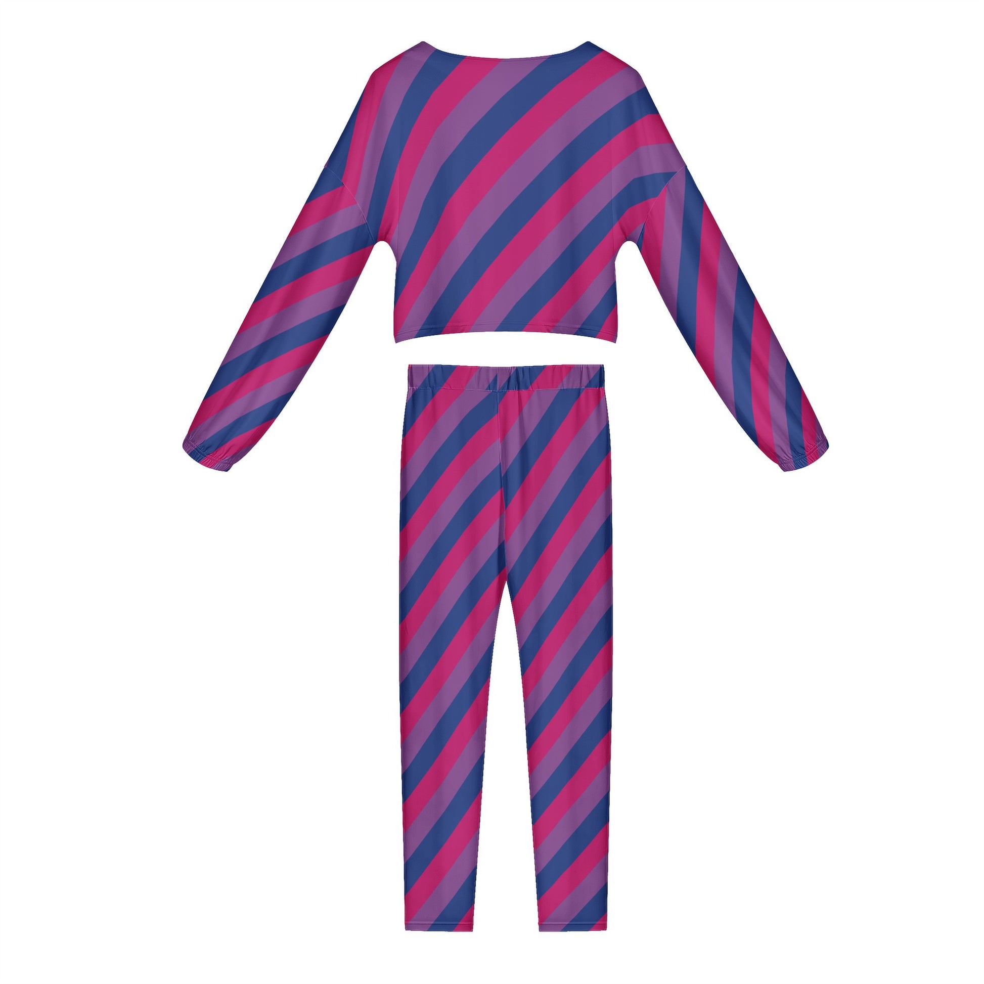 Bisexual Pride Sexy 2 Pieces Set Outfit for Women