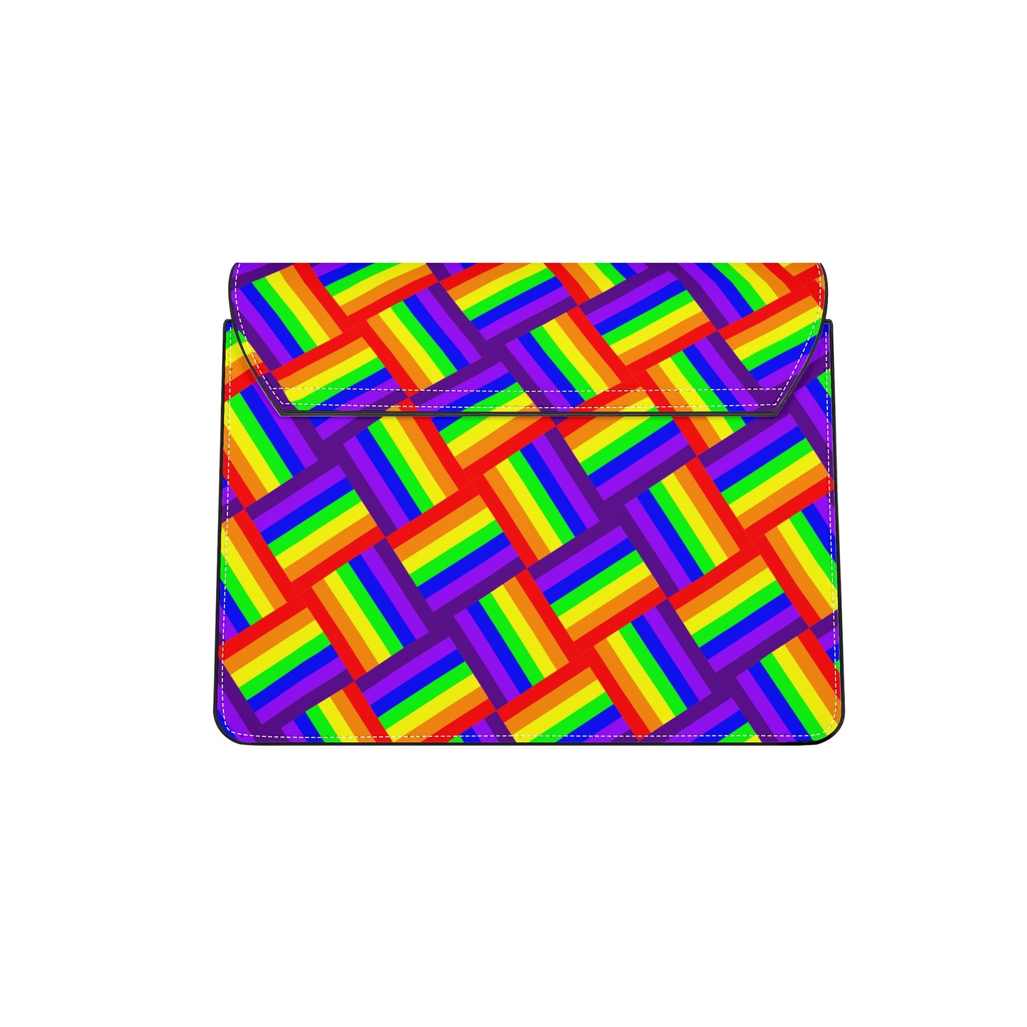 Rainbow Weave Cross body handbag