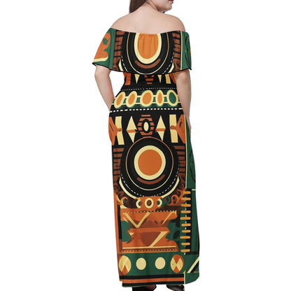 Women Off-shoulder Dress