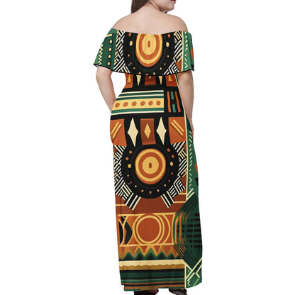 Women Off-shoulder Dress