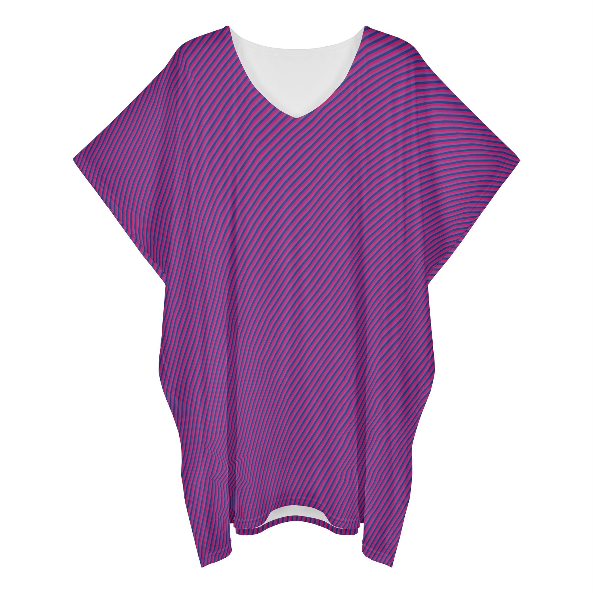 Bisexual Pride Women Oversize Shirt Dress Women ONESIZE