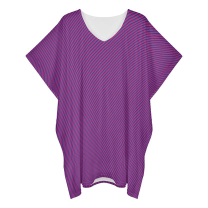 Bisexual Pride Women Oversize Shirt Dress Women ONESIZE