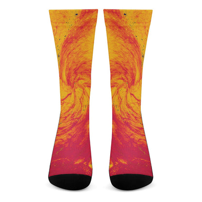 Pele's Fire Crew Socks