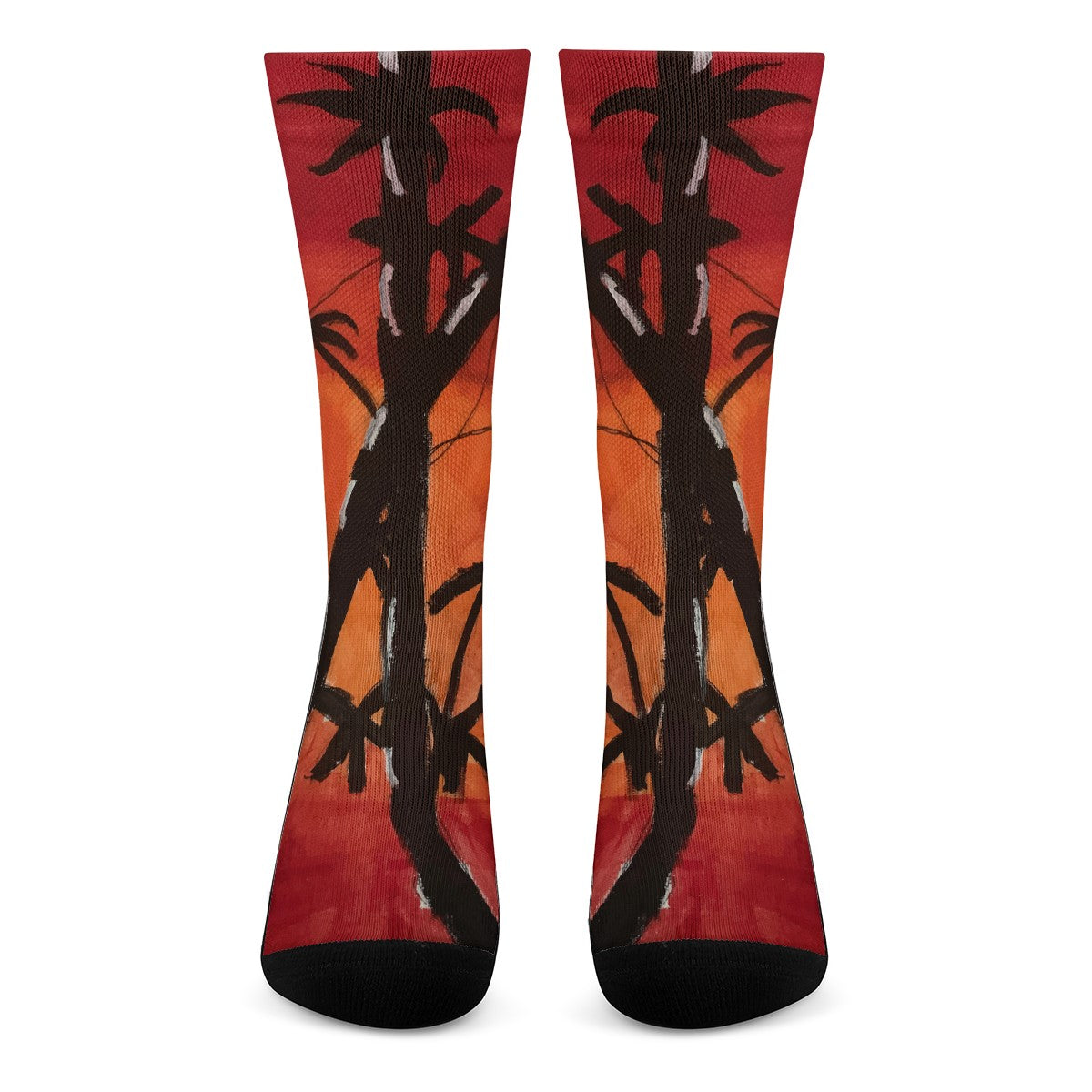 Bamboo at Sunset Crew Socks