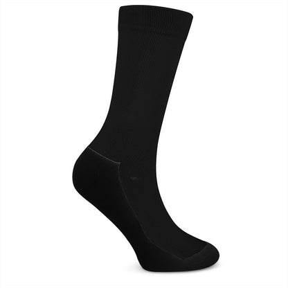 Black Crew Socks