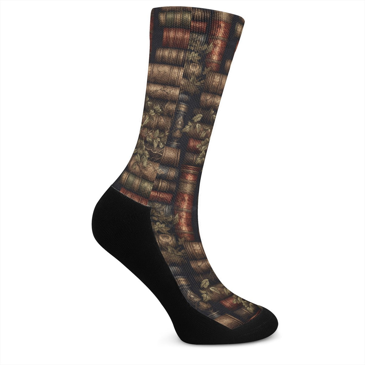 The Librarian Crew Socks