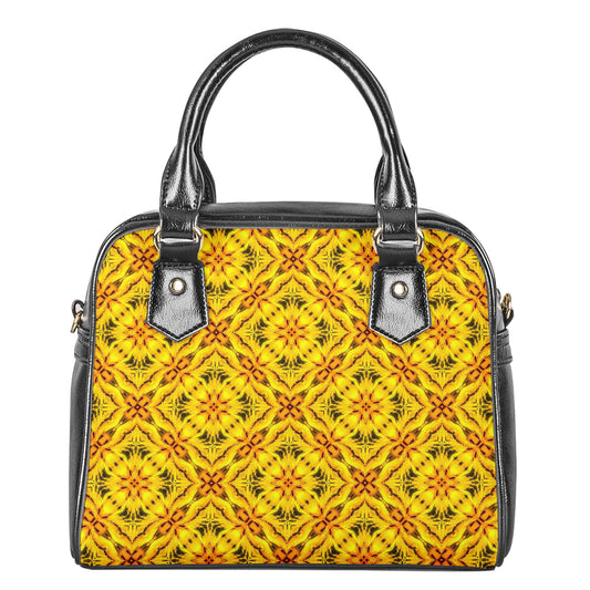 Yellow Toghu: traditional outfit of Northwestern Cameroon Shoulder Handbags