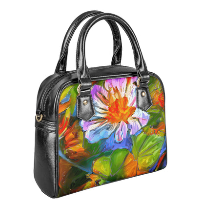 Petunia Flower Shoulder Handbags