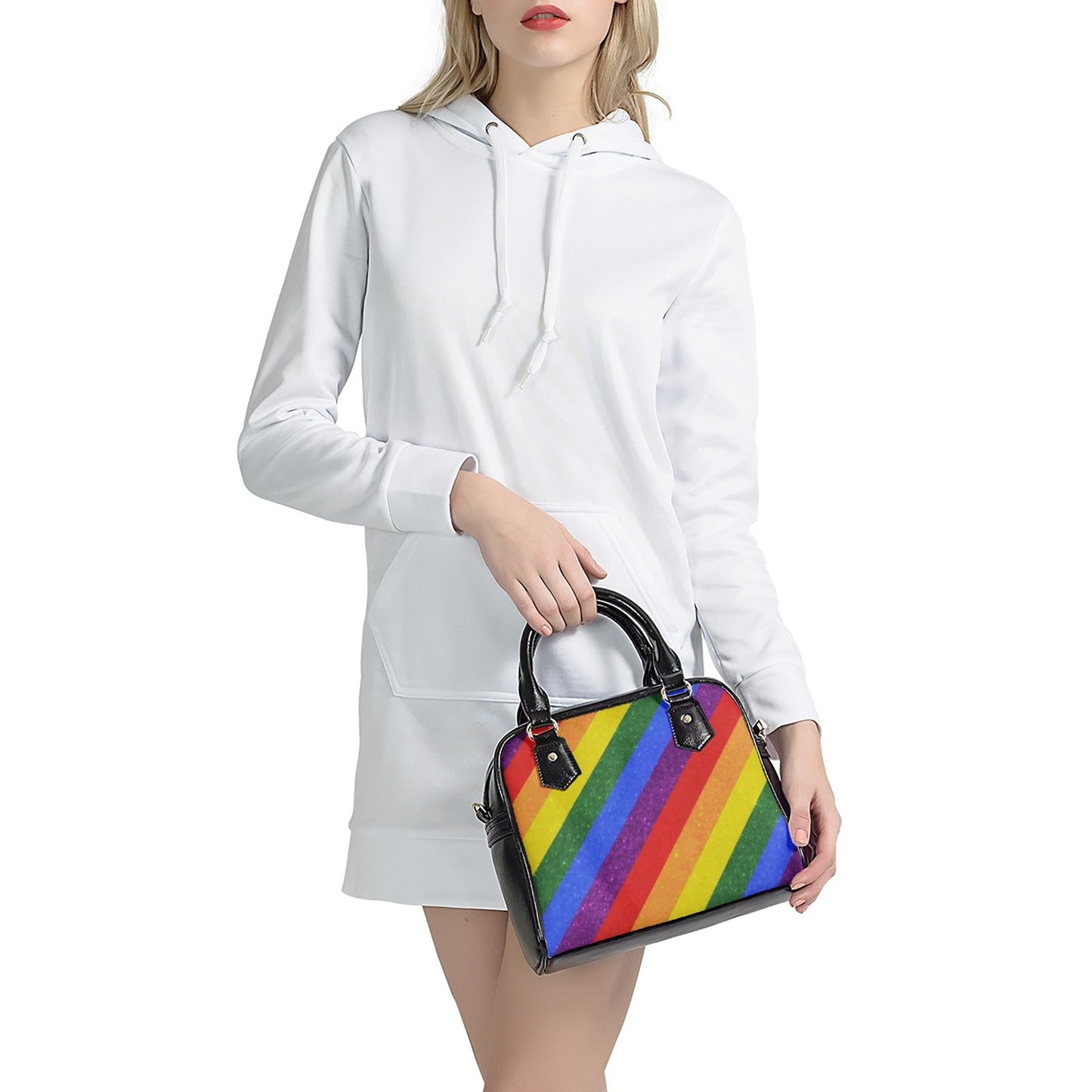 LGBT Pride Motif Pattern Shoulder Handbags