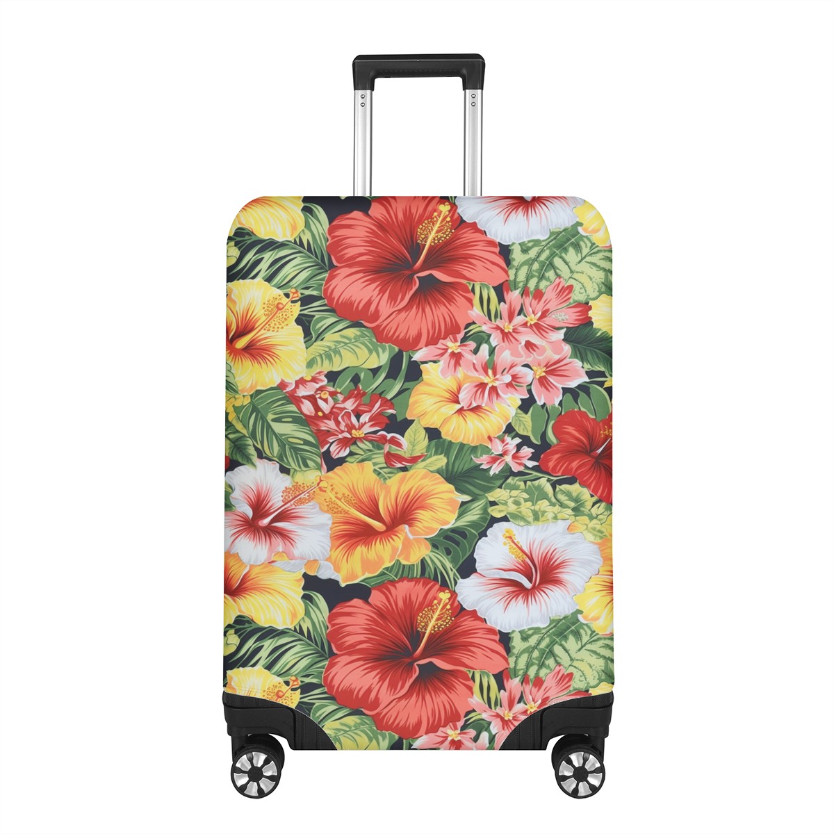 Hibiscus Luggage Cover