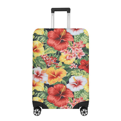 Hibiscus Luggage Cover