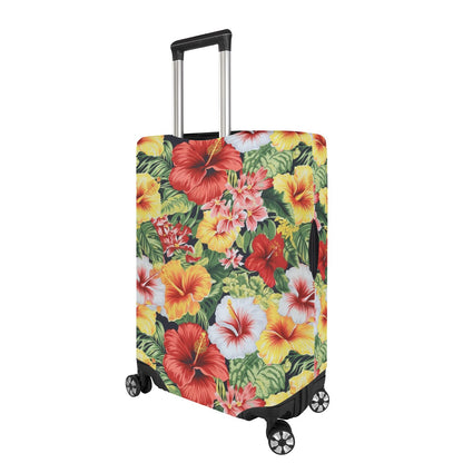 Hibiscus Luggage Cover