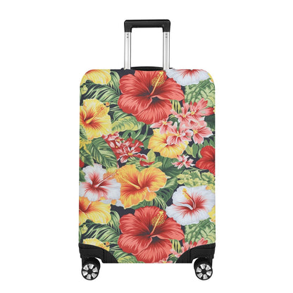 Hibiscus Luggage Cover
