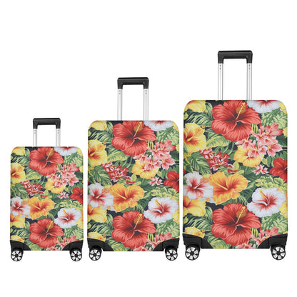Hibiscus Luggage Cover