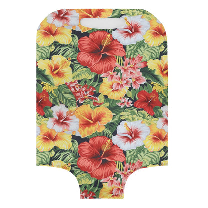 Hibiscus Luggage Cover