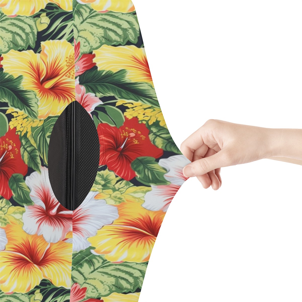 Hibiscus Luggage Cover