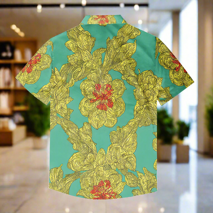 Vintage Men's Hawaiian Shirt | Men's Aloha Shirt