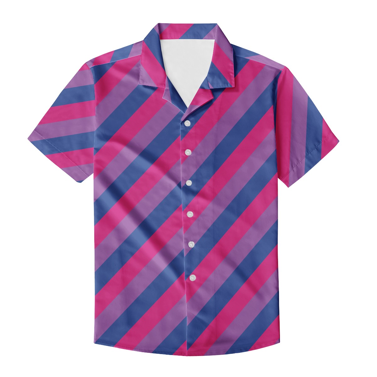 Bisexual Pride Men's Casual Shirt