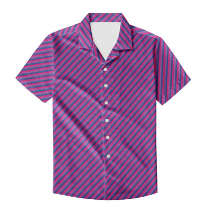 Bisexual Pride Men's Casual Shirt