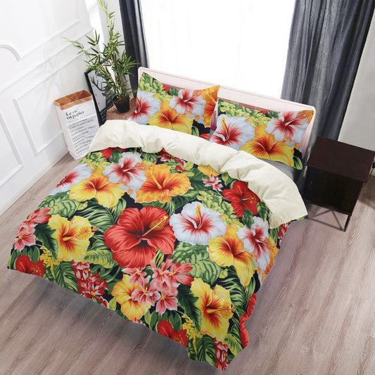 Hibiscus 3 Pcs Beddings