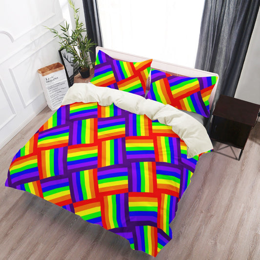 Rainbow Weave 3 Pcs Beddings