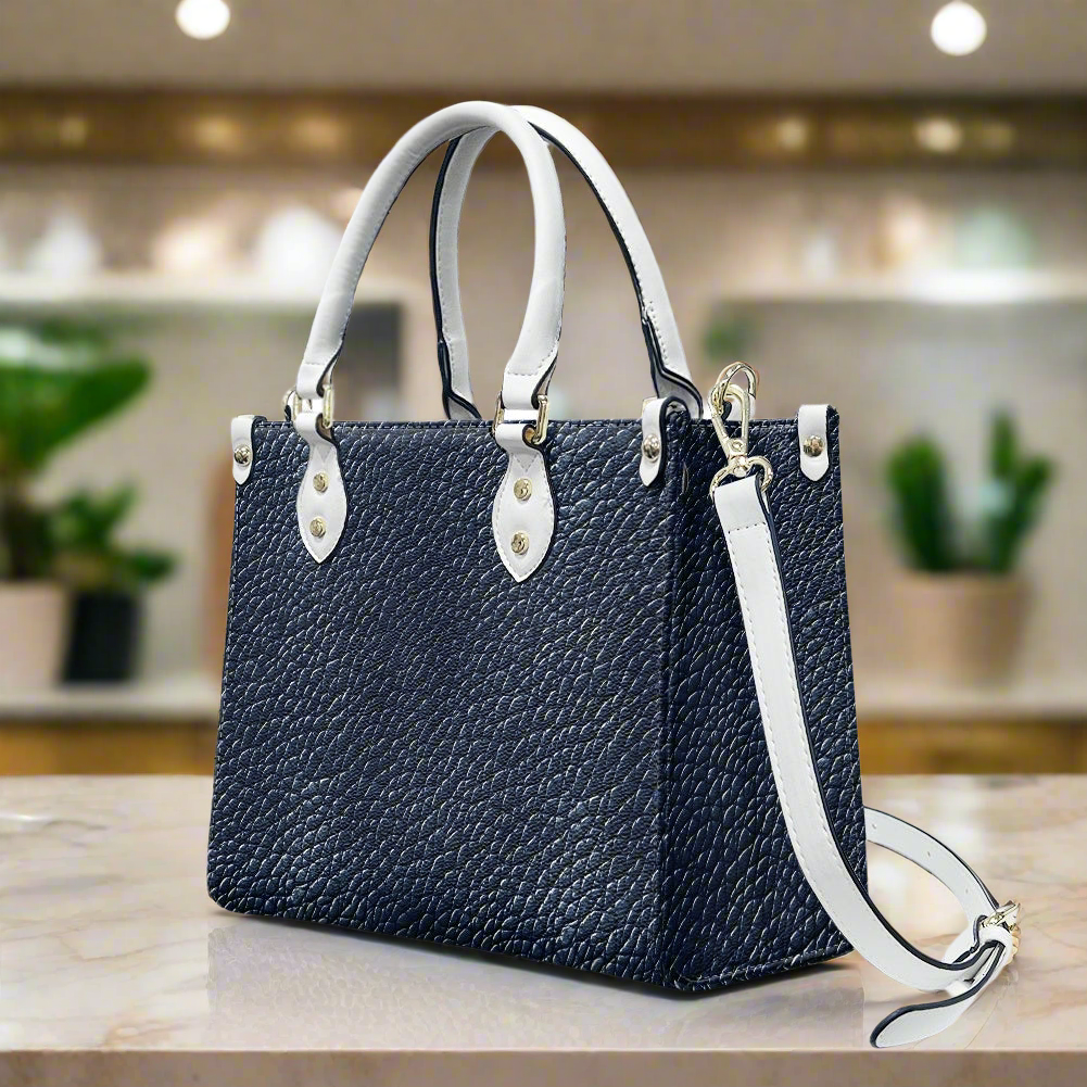 Sophisticated Carry: The Grain Series Women's PU Leather Twill Handbag