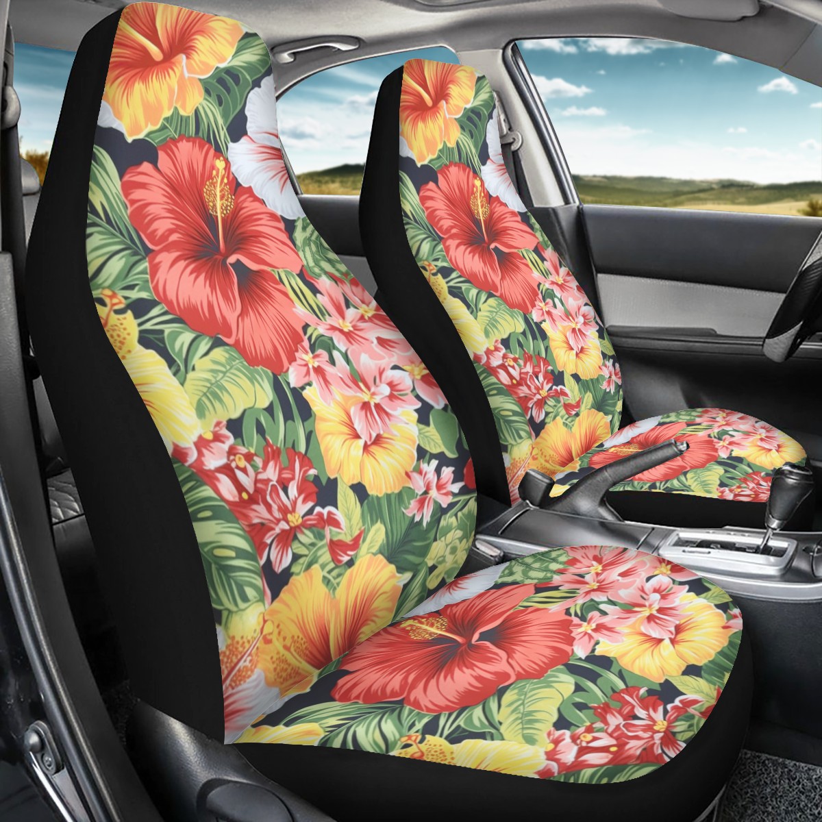 Hibiscus Car Seat Covers