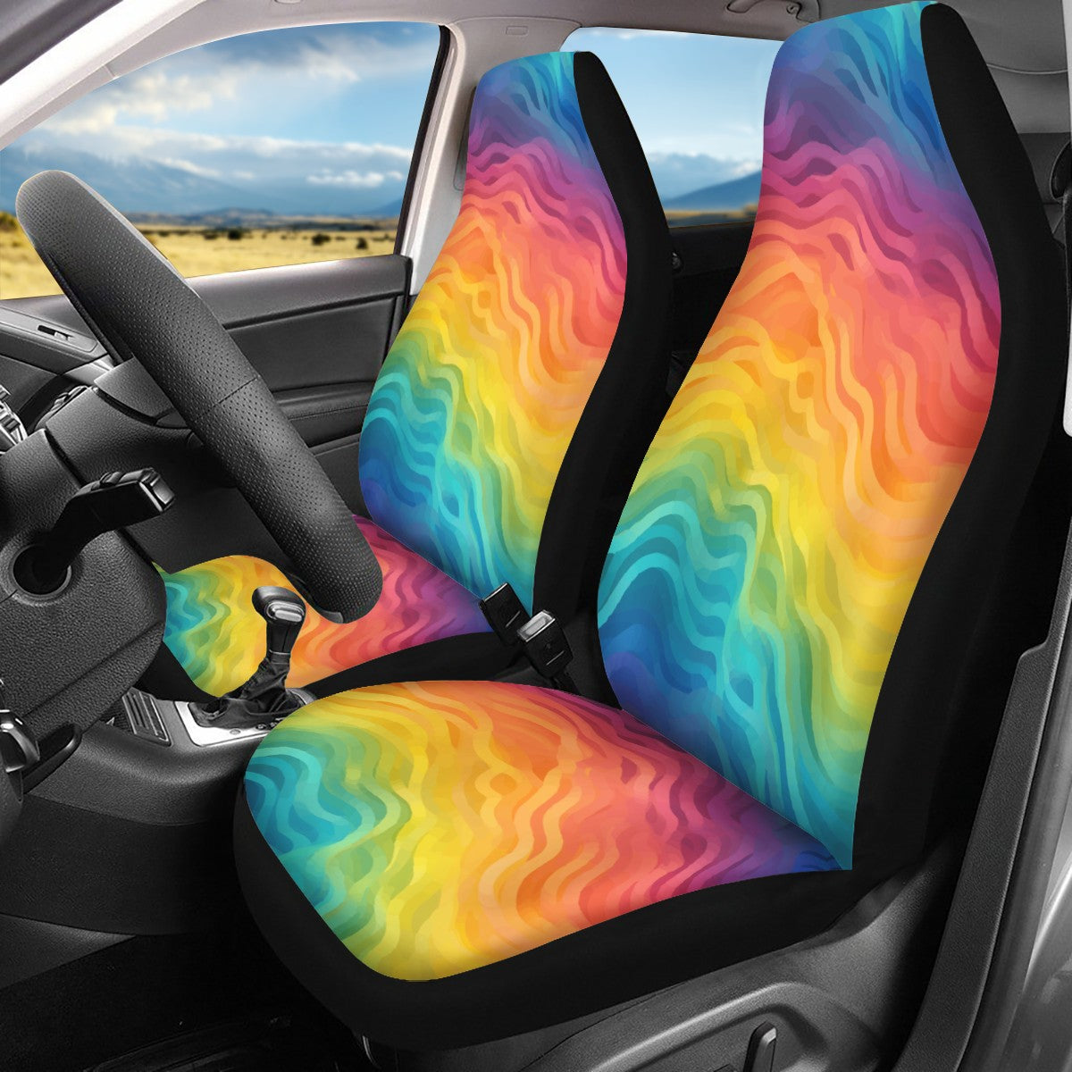 Rainbow Pride - LGBTQ Car Seat Covers