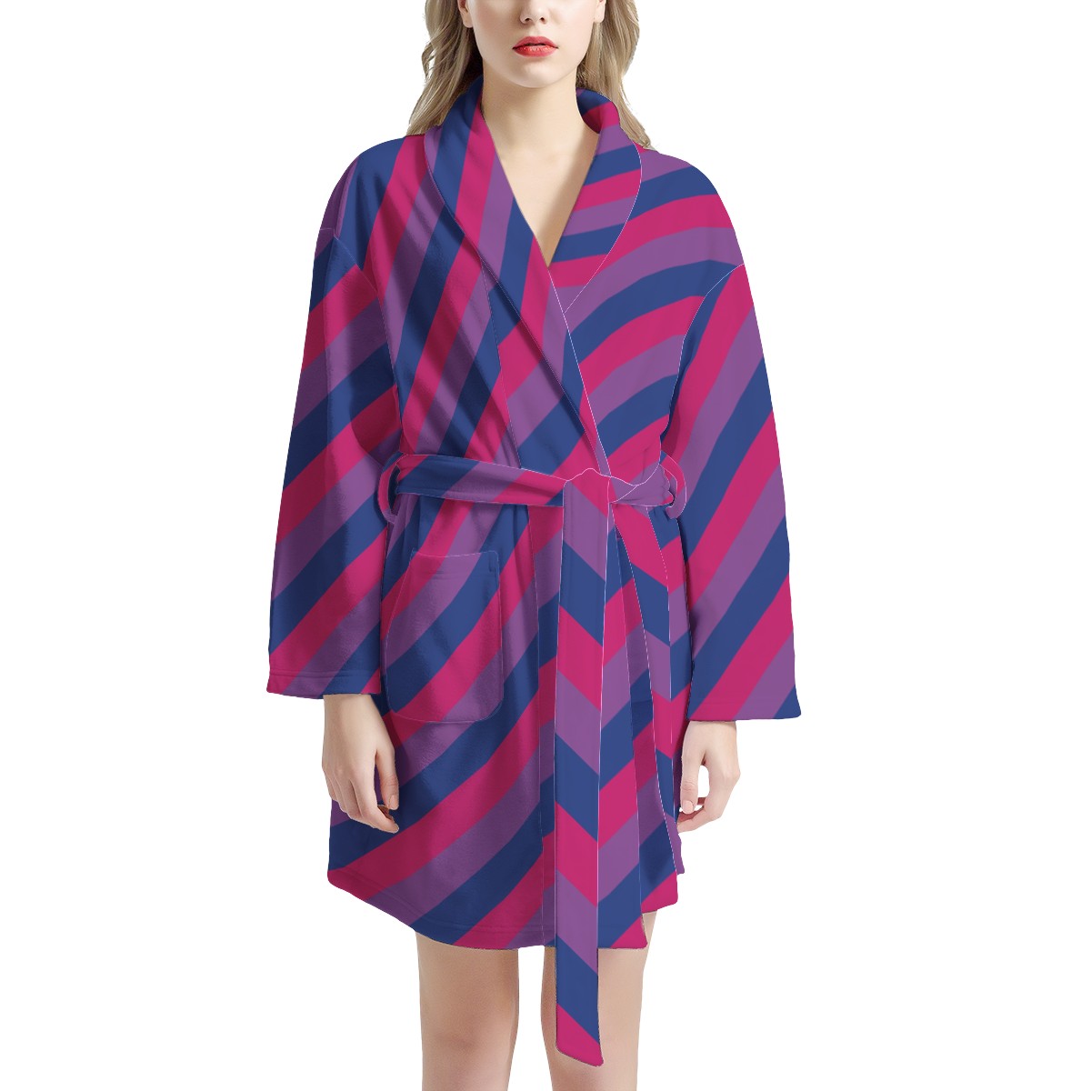 Bisexual Pride Women's Bathrobe