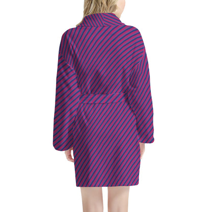 Bisexual Pride Women's Bathrobe
