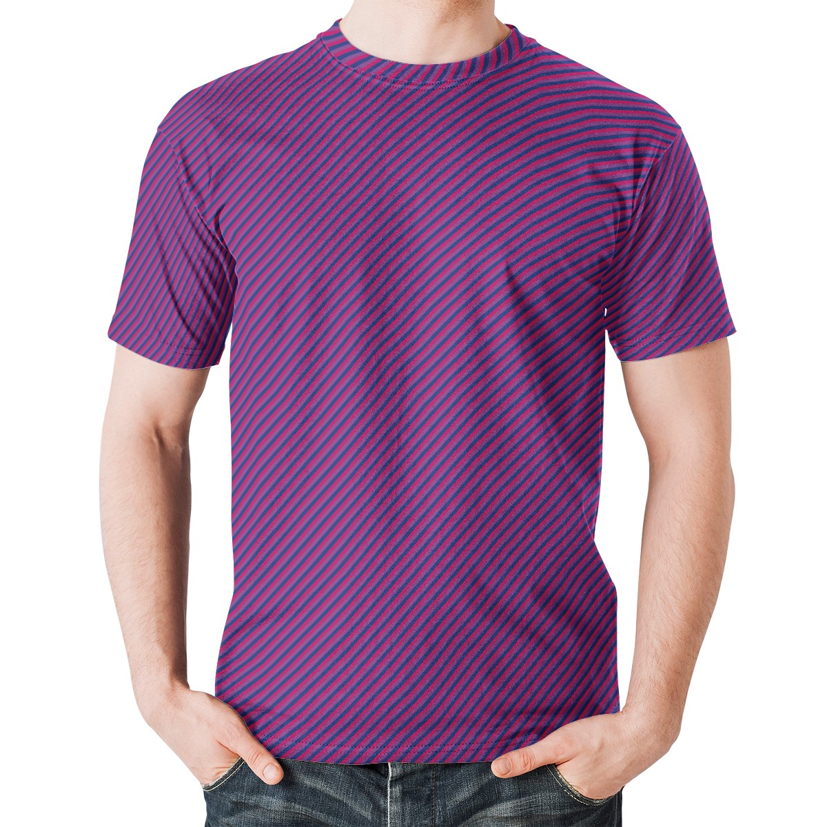 Bisexual Pride New Men's All Over Print T-shirt