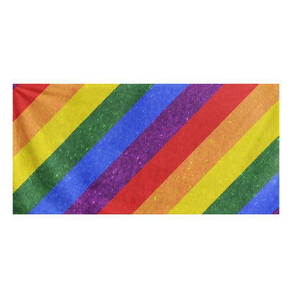 LGBT Pride Motif Pattern Bath Towel