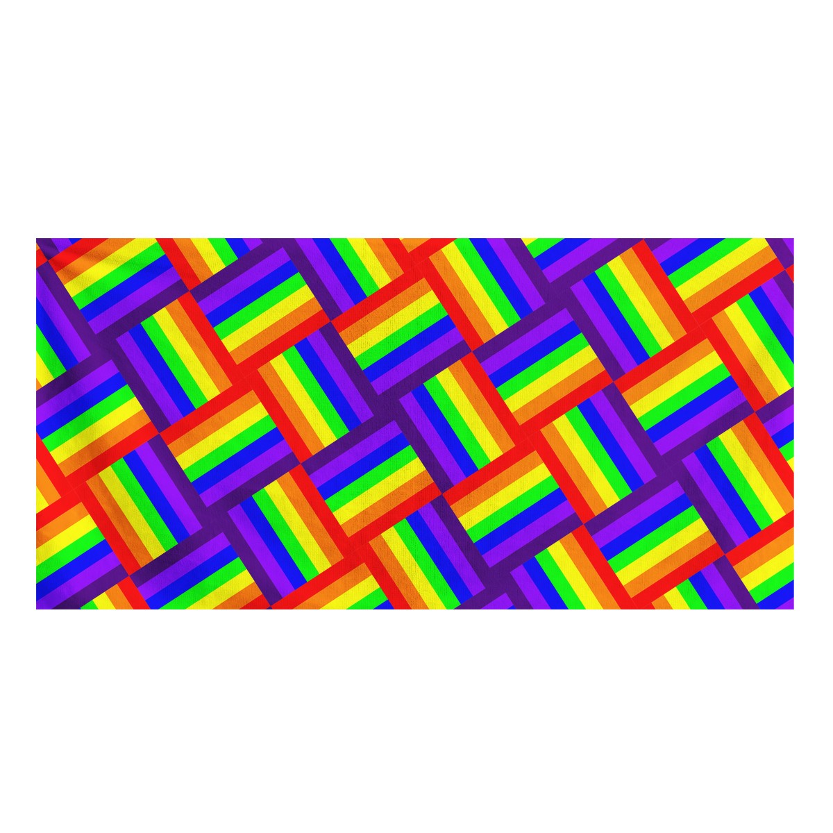 Rainbow Weave Bath Towel