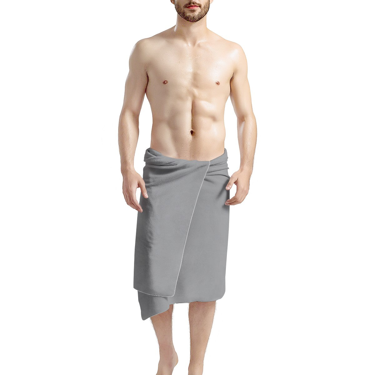 Silver Gray Bath Towel