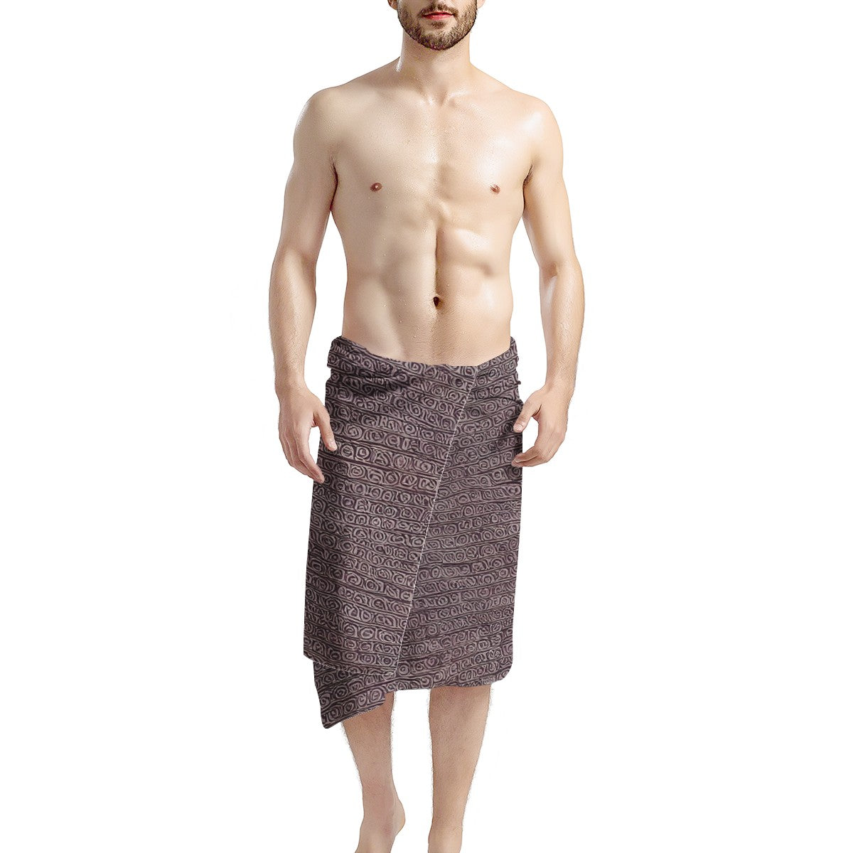 African Ethnic Mudcloth Bath Towel