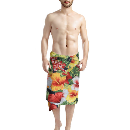 Hibiscus Bath Towel