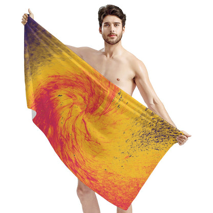 Pele's Fire Bath Towel