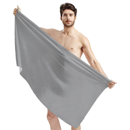 Silver Gray Bath Towel