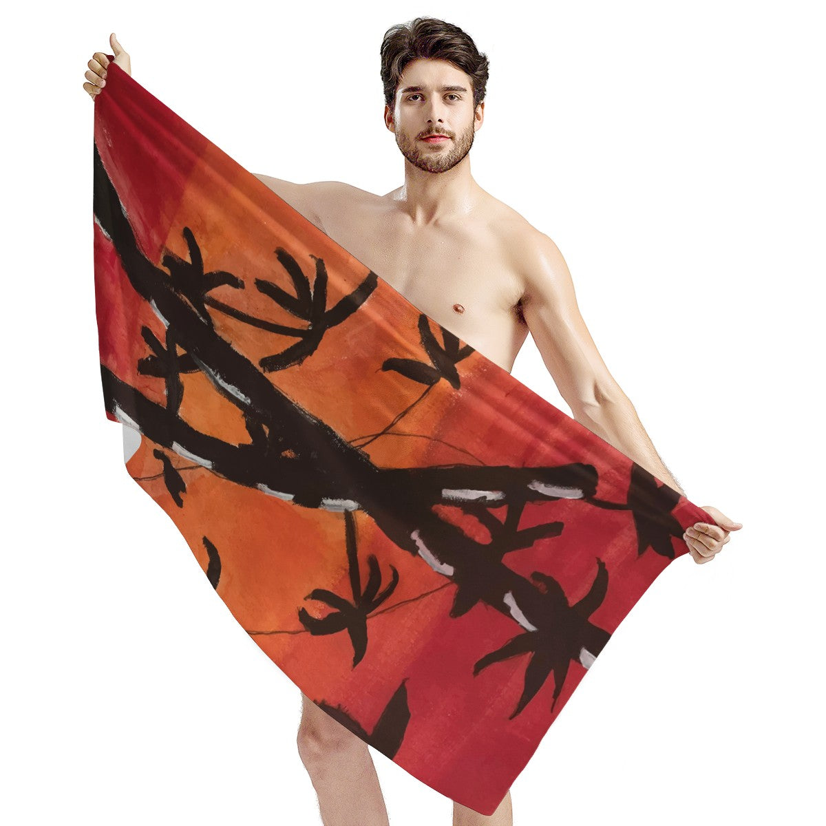 Bamboo at Sunset Bath Towel