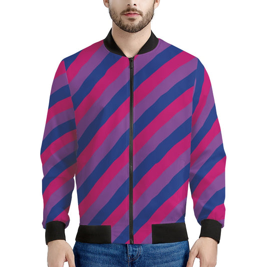 Bisexual Pride Men's Bomber Jacket