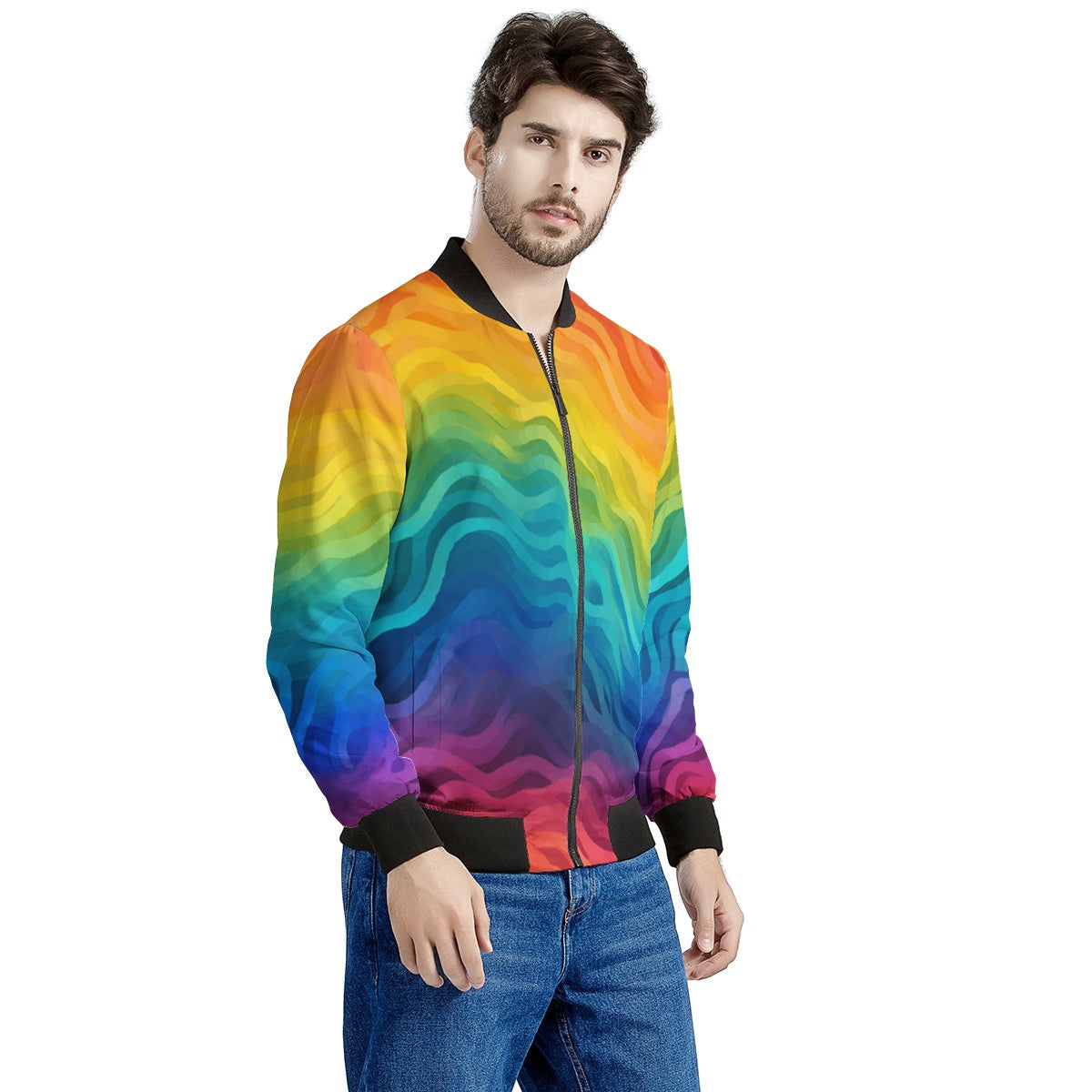 Rainbow Pride - LGBTQ Men's Bomber Jacket