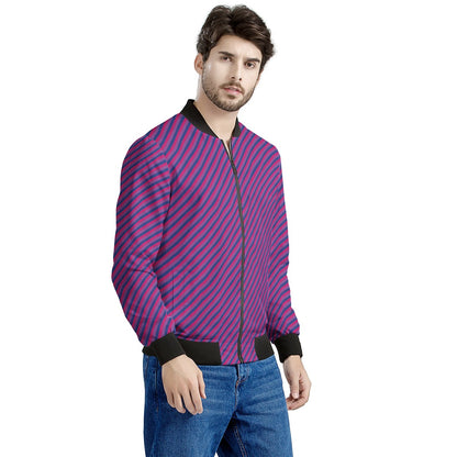 Bisexual Pride Men's Bomber Jacket