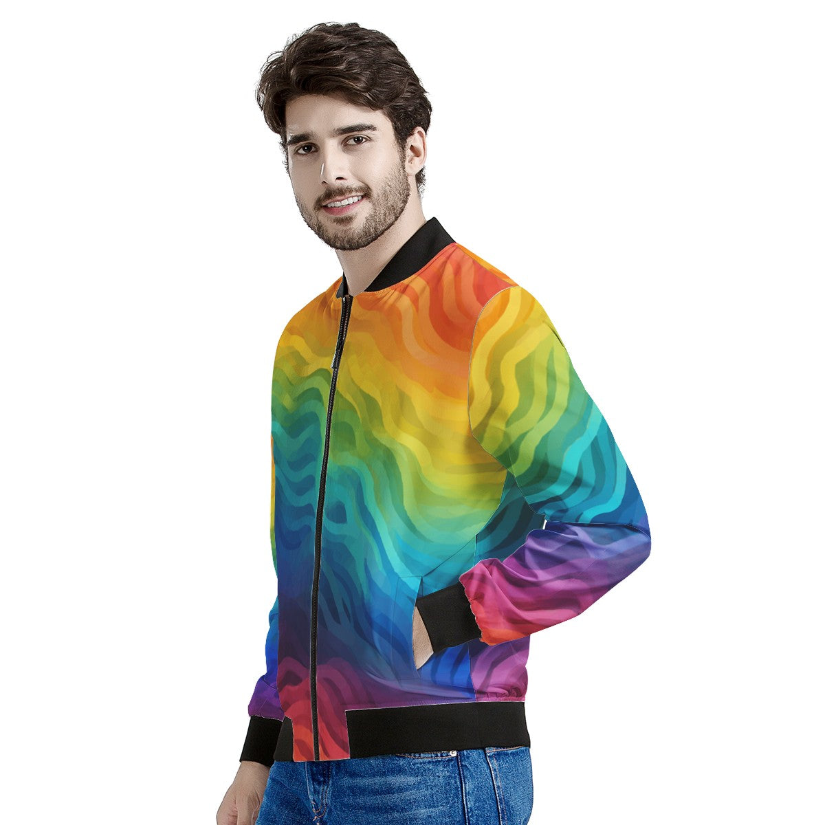 Rainbow Pride - LGBTQ Men's Bomber Jacket