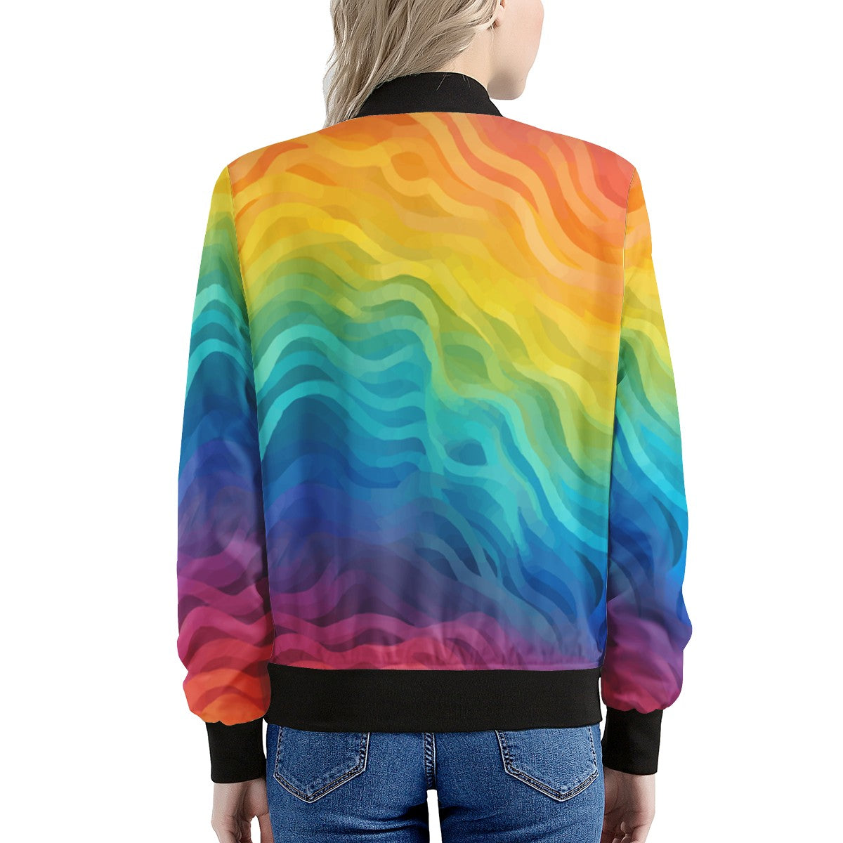 Rainbow Pride - LGBTQ Women's Bomber Jacket