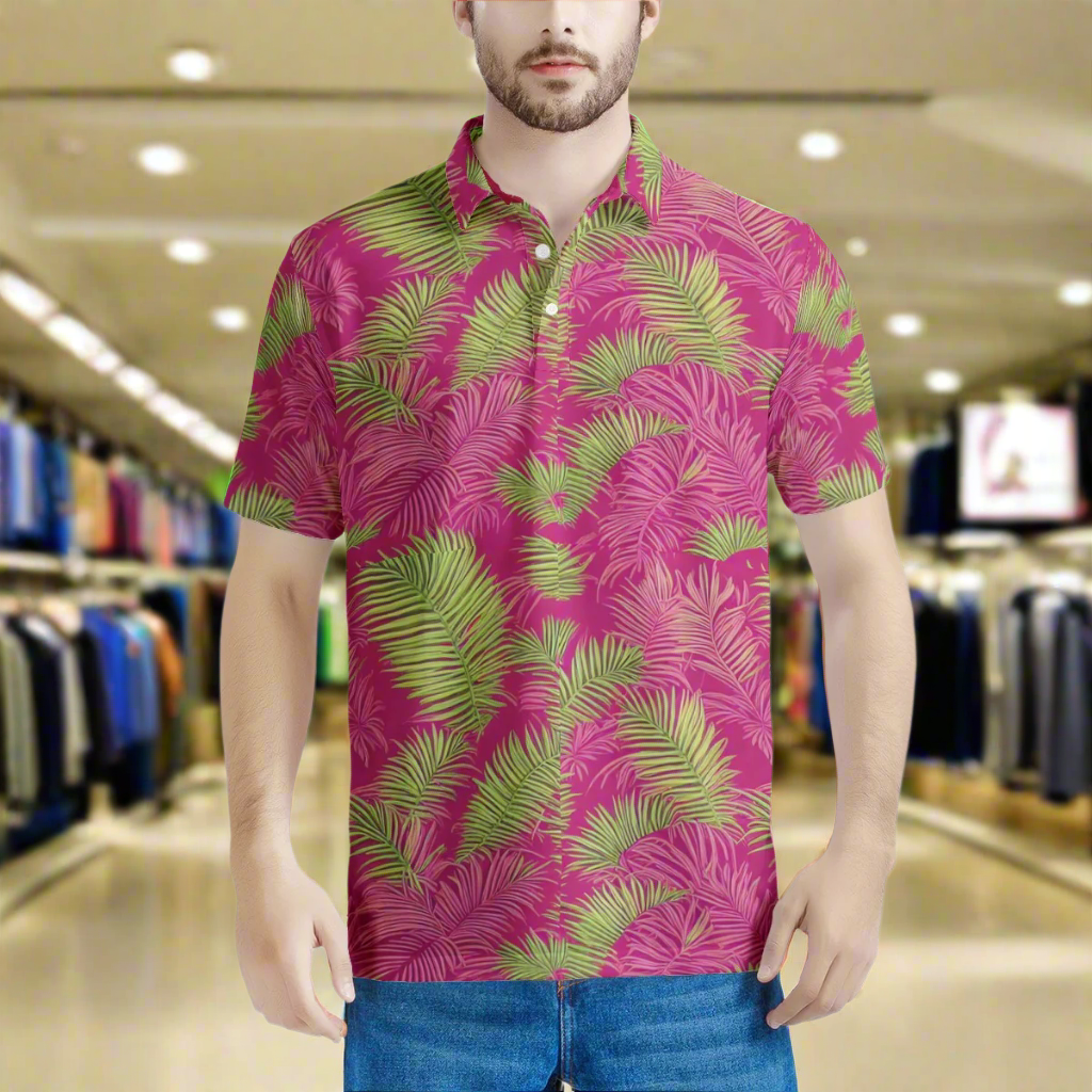 Men's Aloha Polo Shirt