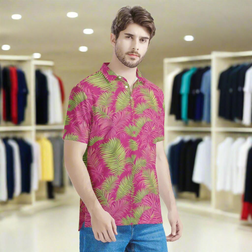Men's Aloha Polo Shirt