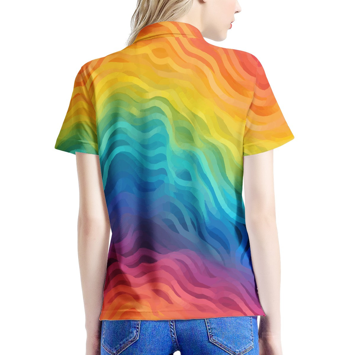 Rainbow Pride - LGBTQ Women's All Over Print Polo Shirt